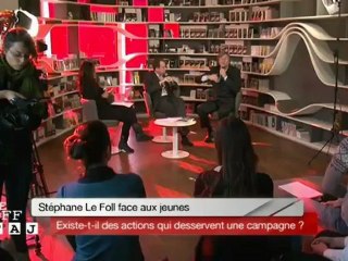 Face aux Jeunes Le Off avec Stéphane LE FOLL