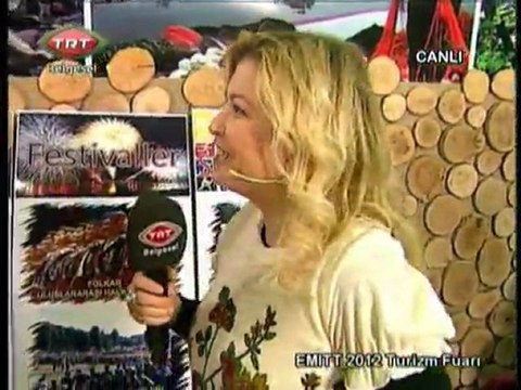 TRT Belgesel Kanalı Emitt 2012 Turizm Fuarı - Hüseyin YORULMAZ