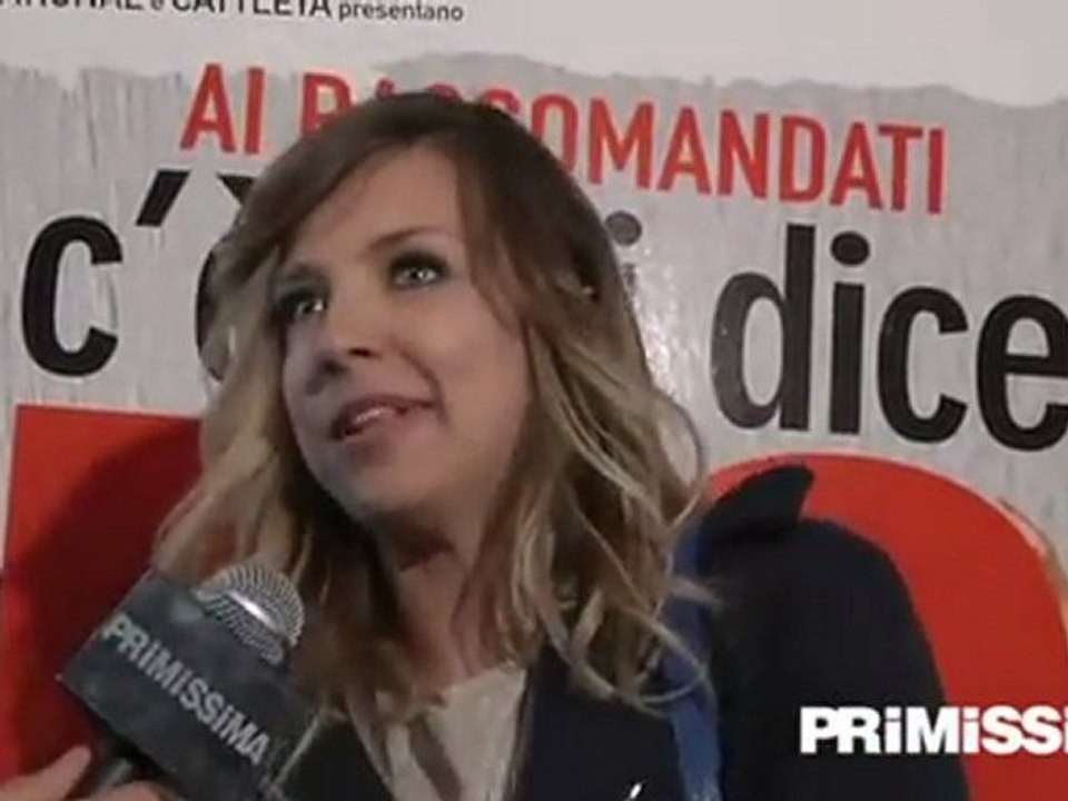 Intervista a Myriam Catania per il film C'è chi dice no