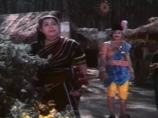 Villalan Ekalaivan - Krishna Gets Angry On Jayapradha