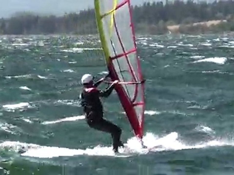 Windsurfing after Hurricane Earl, in HI DEF