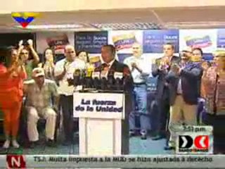 (VIDEO) William Ojeda desmiente públicamente a Teresa Albanez y le recuerda que sí impugnó primarias de oposición  1/2