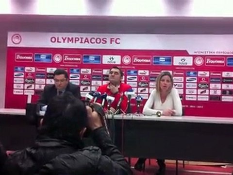 Συνέντευξη Τύπου Ερνέστο Βαλβέρδε - Part 1