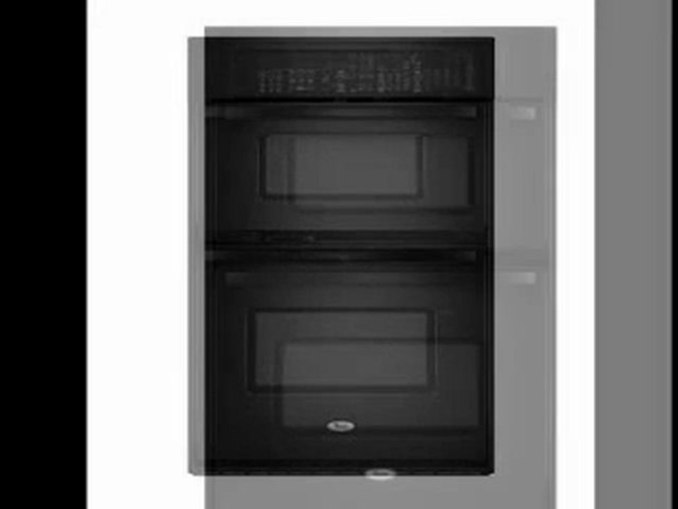 Whirlpool Gold GSC309PVB 30 Builtin Microwave Combination Double Wall