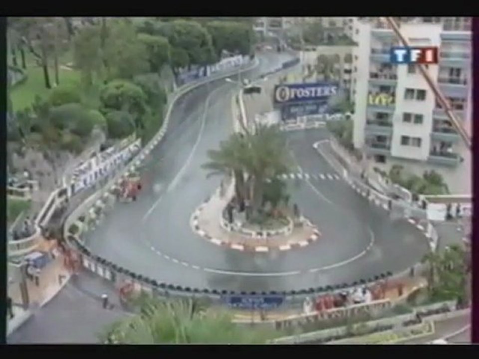 F1 1997 - Monaco : Trulli Crash ( en français)