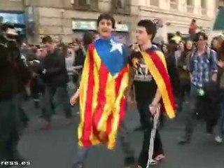 Multitudinaria manifestación de estudiantes