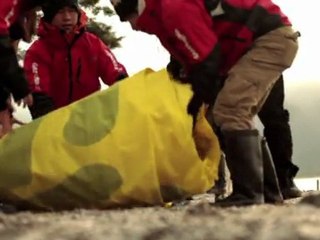 Activists climb Mt. Fuji in nuclear energy protest