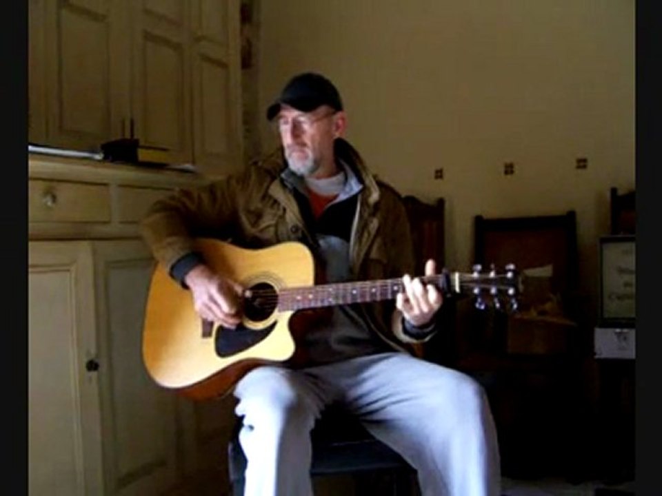 Blues guitar - Cocaine Blues - Rev Gary Davis cover