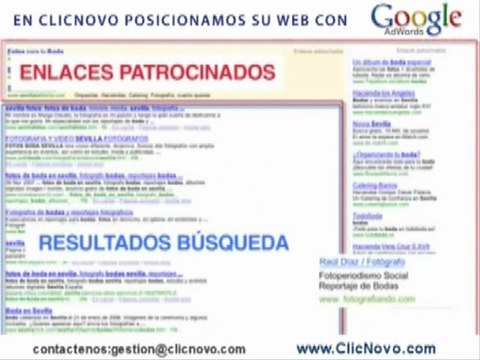 ClicNovo.com | Empresa adwords | Posicionamiento google | campañas Google adwords | publicidad por internet | Publicidad mas efectiva | Publicidad online | Marketing Online| Expertos en posicionamiento