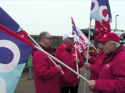 2012-02-29 - OGBL - Rodange, journée d’action européenne contre l’austérité à l’appel de la Confédération Européenne des syndicats (CES)