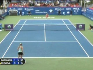 Radwanska batte Pliskova - Malesia, ottavi