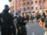 Un detenido frente al Congreso de Móviles por arrojar piedras contra la Policía