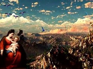 MURILLO - NOSSA SENHORA E O MENINO JESUS.