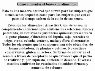 como aumentar el busto tratamientos