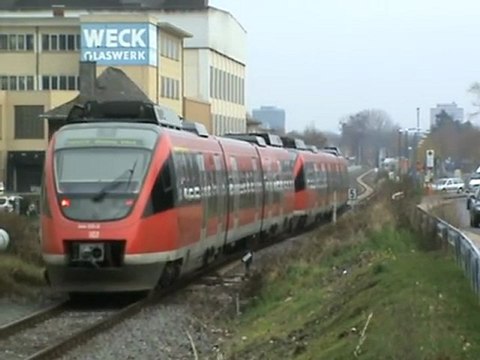 Bahnhof Bonn-Duisdorf Talent BR644 Y-Weiche in Aktion
