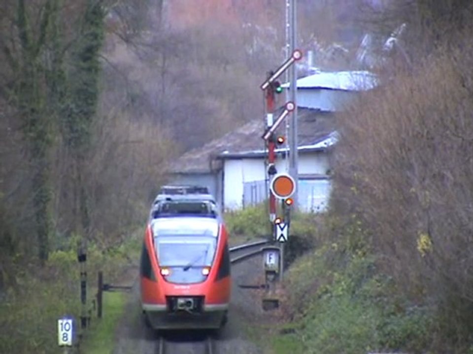 Talent BR 644 from Euskirchen to Bonn. Filmed in Heidgen