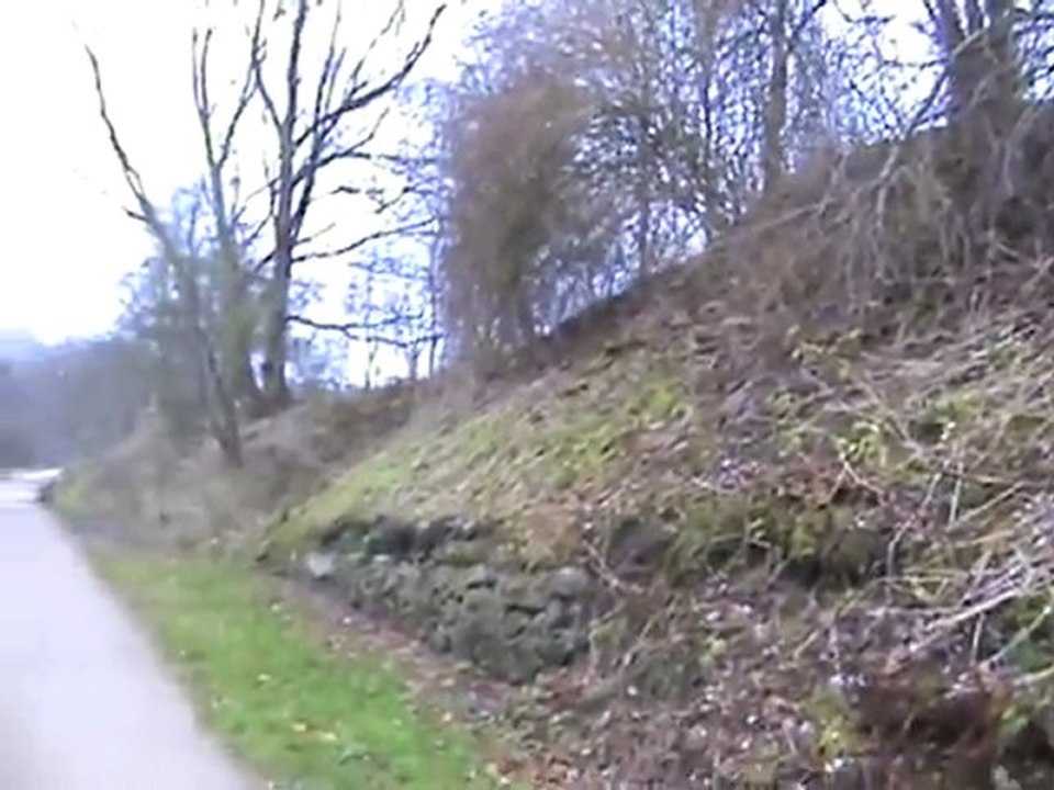Damm der Flensburger Kreisbahn beim Umspannwerk Lautrupsbach