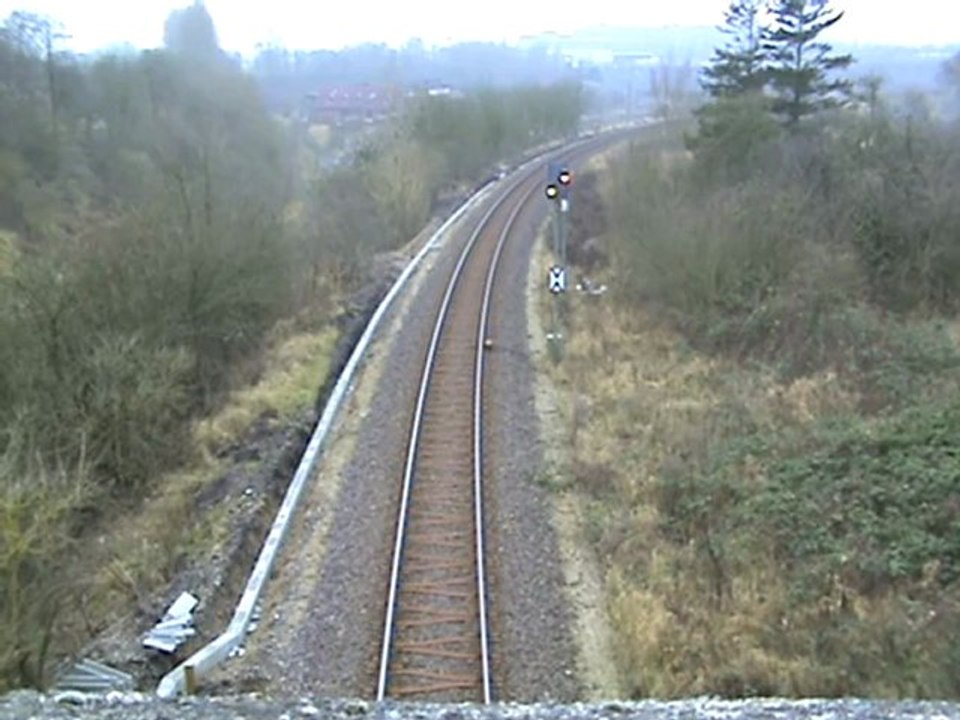Triebwagen von Flensburg nach Kiel