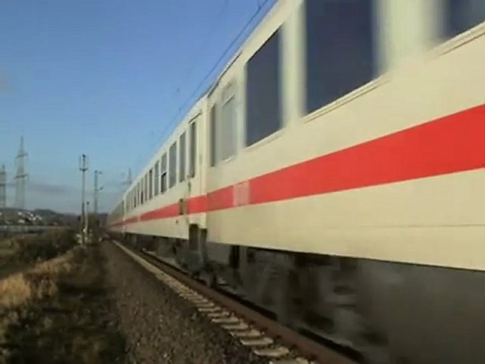 BR 101 von Köln kommend nach Bonn bei Roisdorf