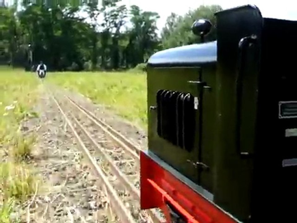 Feldbahnmitfahrt in fünf Zoll Feldbahn DBC Sprockhoevel