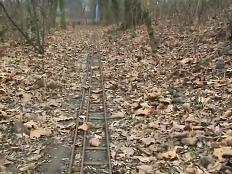 Rundgang über die Anlage der Dampfbahn Leverkusen