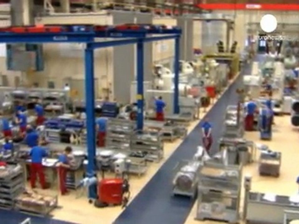 Zone euro : la baisse de l'activité industrielle s'est...