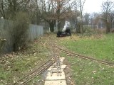 Testfahrt der BR96 im Stadtpark Leverkusen