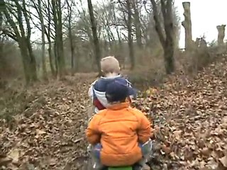 Eine Rundfahrt als Passagier der fünf Zoll Kinder BR216