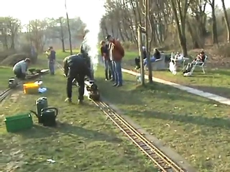 Testfahrt der BR96 im Stadtpark Leverkusen 02