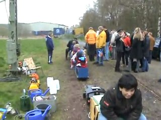 Rundgang über den vollen Bahnhof Dampfbahnclub Sprockhoevel
