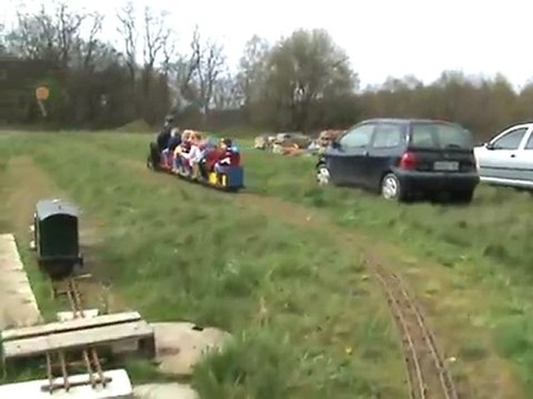 Führerstandsmitfahrt mit Köf auf der Anlage DBC Sprockhoevel