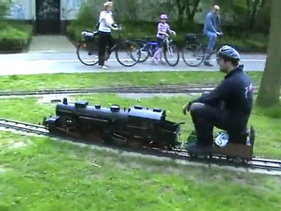 BR96 verläßt den Hbf Stadtpark Leverkusen