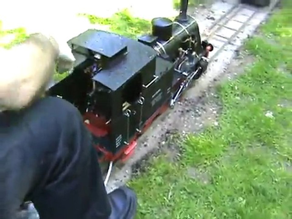 Preußische T3 auf 7,25 Zoll Spur Bhf Dampfbahn Leverkusen