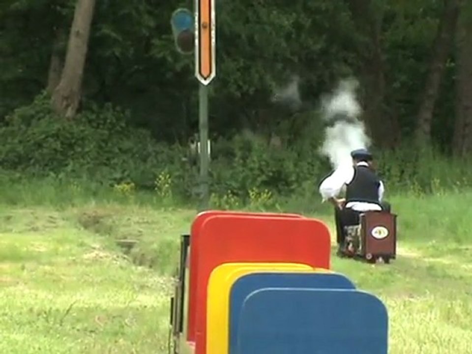 Spanische Feldbahndampflok auf 5 Zoll Schienen Sprockhoevel