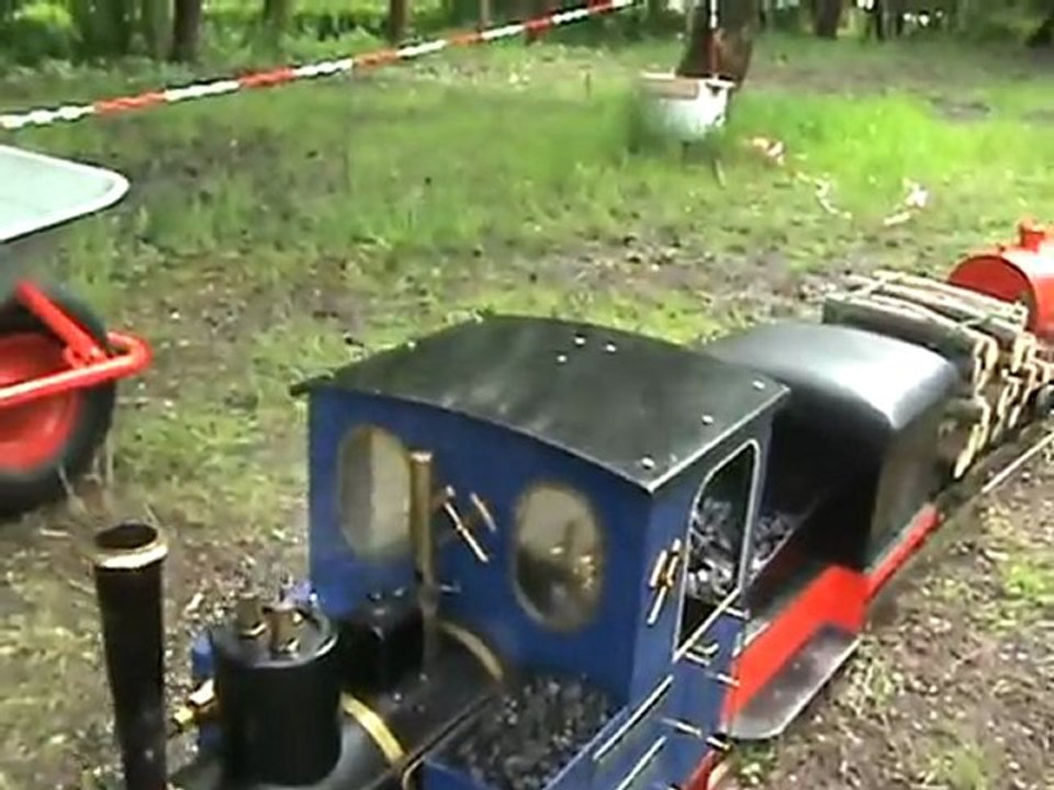 Bergwerksdampflok 'Zornige Armeise' auf fünf Zoll Spur