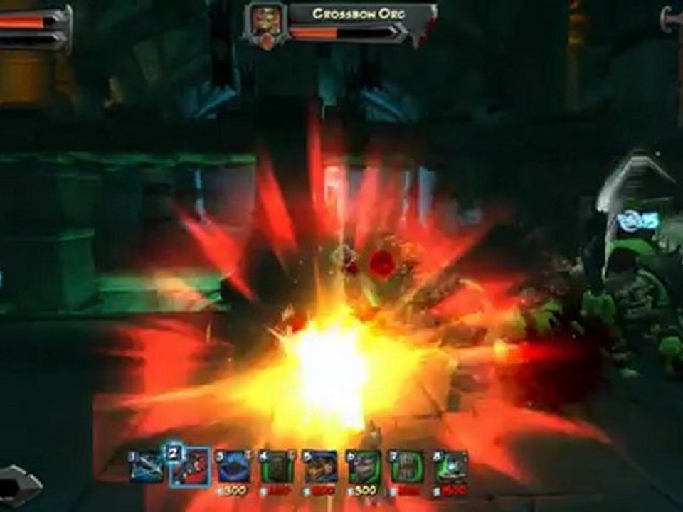 Gameplay на OrcsMustDie.
