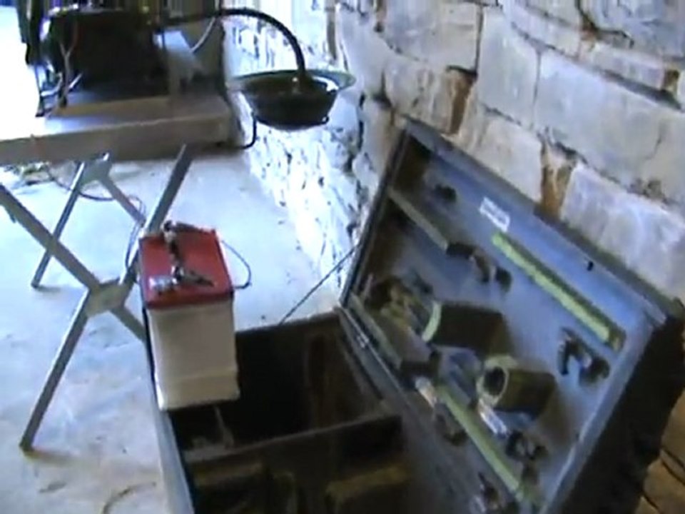 Fallschirmdampfmaschinengenerator 40ger Jahre Stuart / Lucas MK 814 der britischen Armee