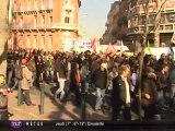 3500 manifestants contre l’austérité (Toulouse)