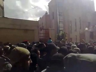 فري برس توديع ام الشهيد العقيد الركن عبد القادر موقاري 1 3 2012