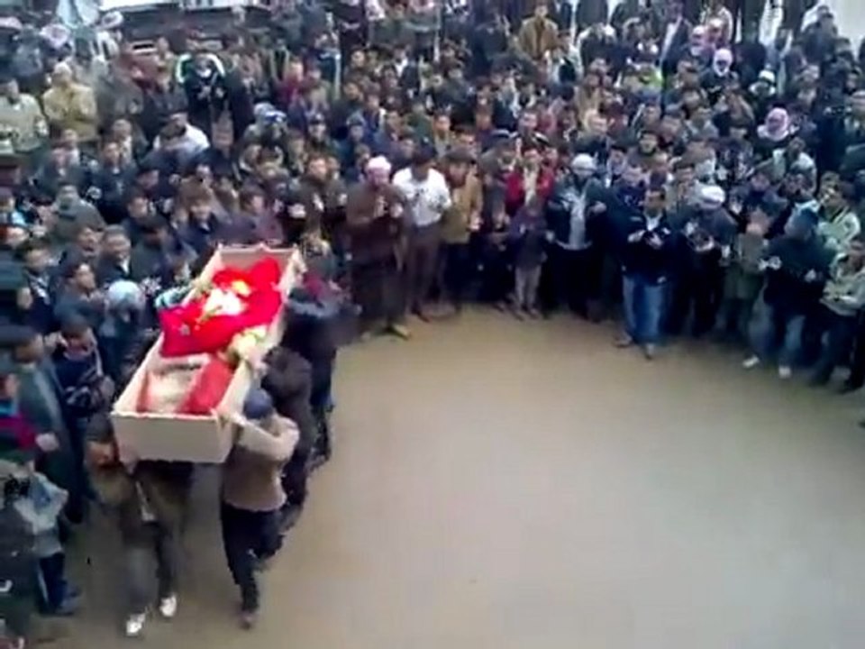 فري برس حماة المحتلة كرناز  تشييع الشهيد واصل حسن اليوسف  1 3 2012