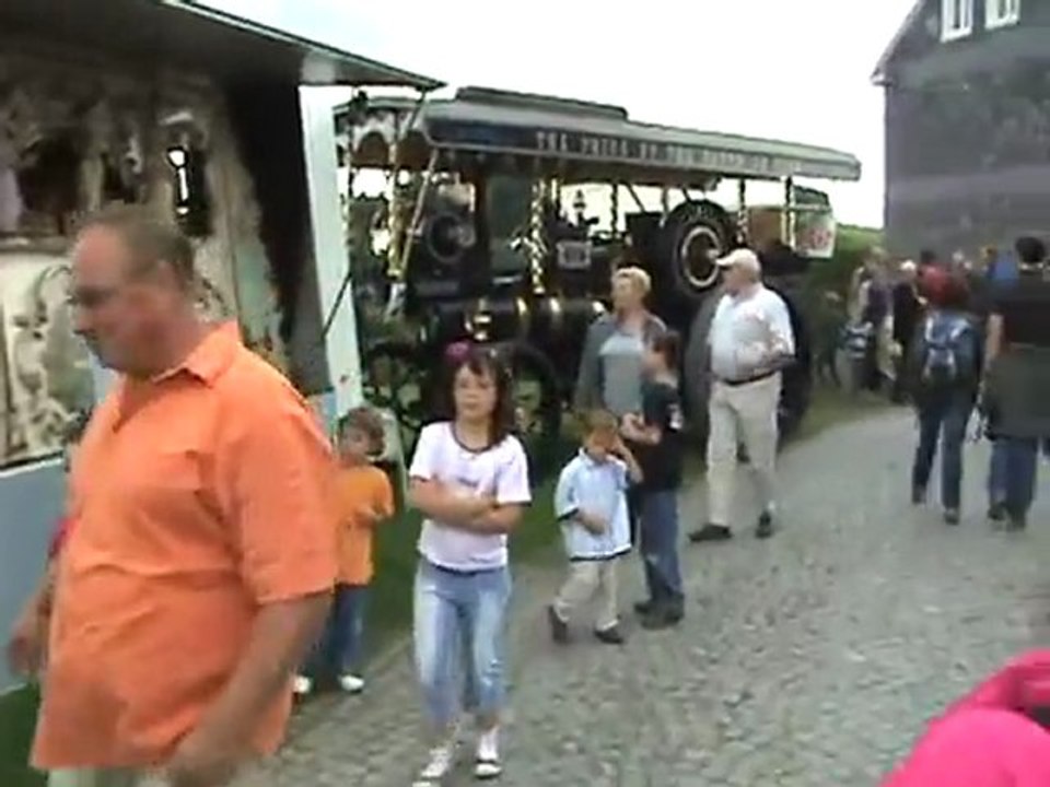 Fowler lokomobile foden dampflaster orgel prachtlokomobile