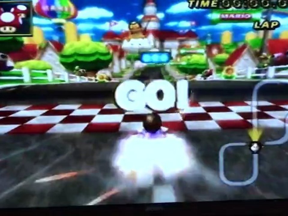 Mario Kart shortcut Mushroom Gorge and Mario Circuit