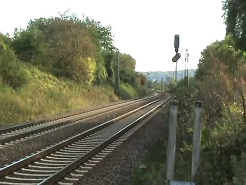 Taurus der ÖBB bei Rheinbreitbach mit Containerzug Richtung Bonn Köln
