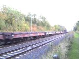BR 185 mit gemischtem Güterzug auf dem Weg nach Köln Bonn bei Rheinbreitbach