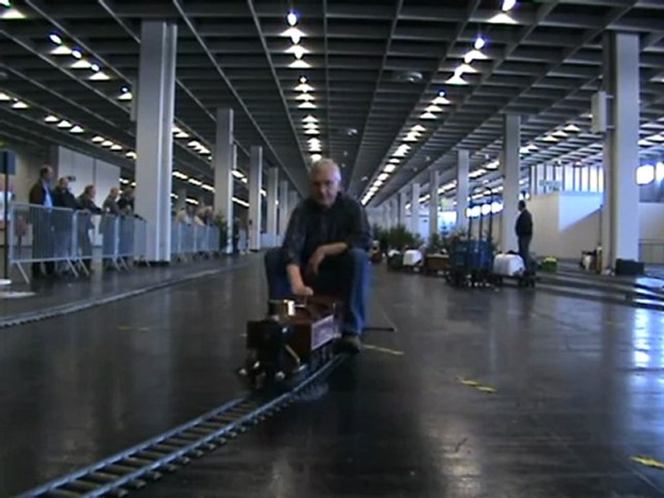 Cologne Livesteam Meeting Kölner Echtdampftreffen 2008 Lokparade an der Kurve