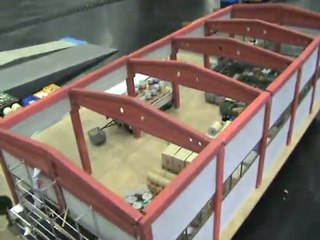 Echtdampftreffen Köln 2008 Containerterminal mit Kran und ein Simplex Dampflokführer pumpt Wasser