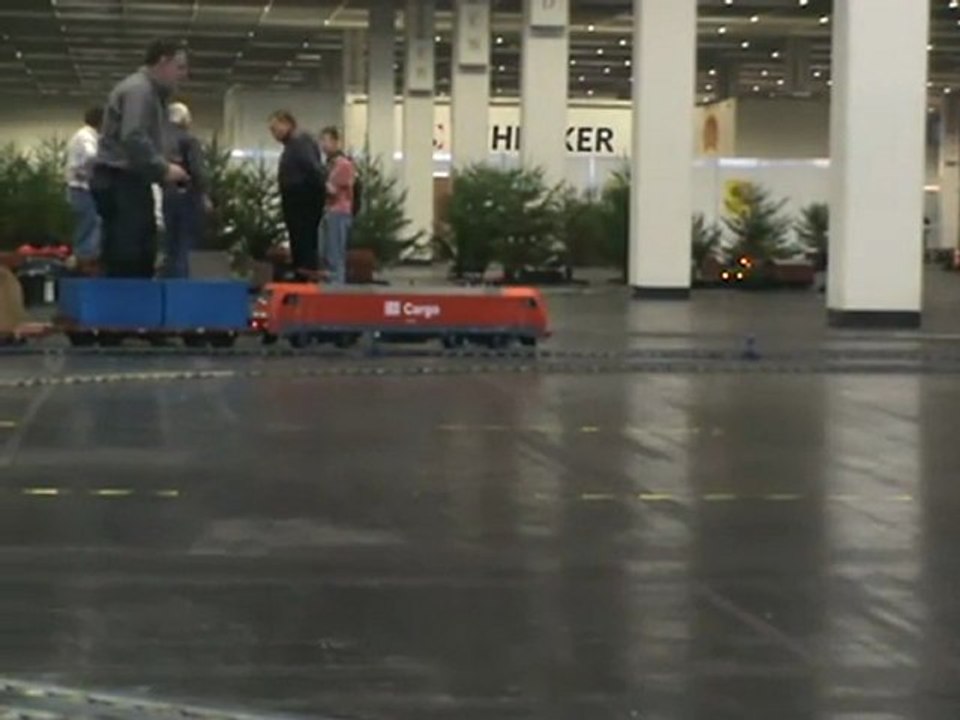 Echtdampftreffen Köln 2008 BR96 BR152 und E69 fahren in Richtung BW Köln-Messe