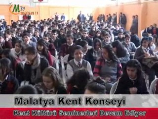 Kent Kültürü Seminerleri Devam Ediyor