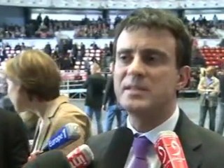 Manuel Valls :  à propos du meeting de Lyon