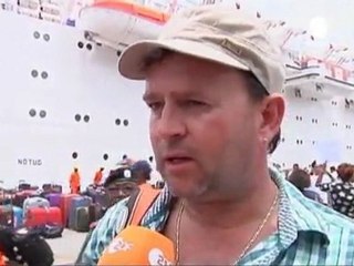 Costa Allegra'nın yolcuları için kabus sona erdi